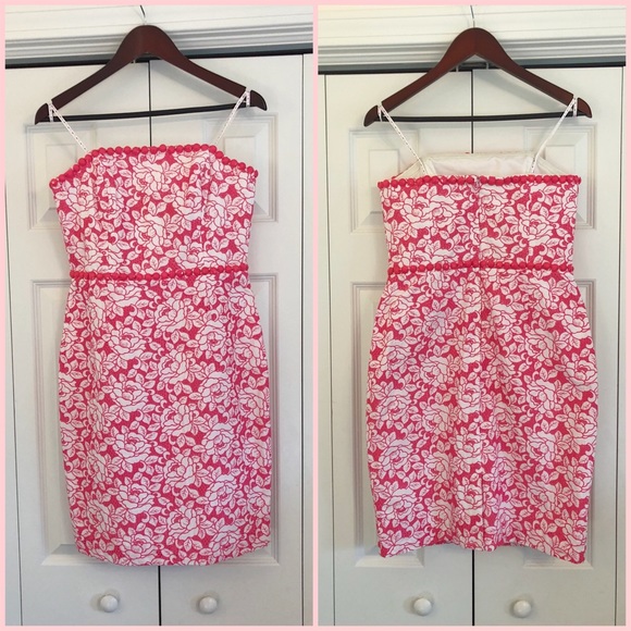 NWOT Lilly Pulitzer Allegra Holy Roses dress, 8 - Picture 2 of 9